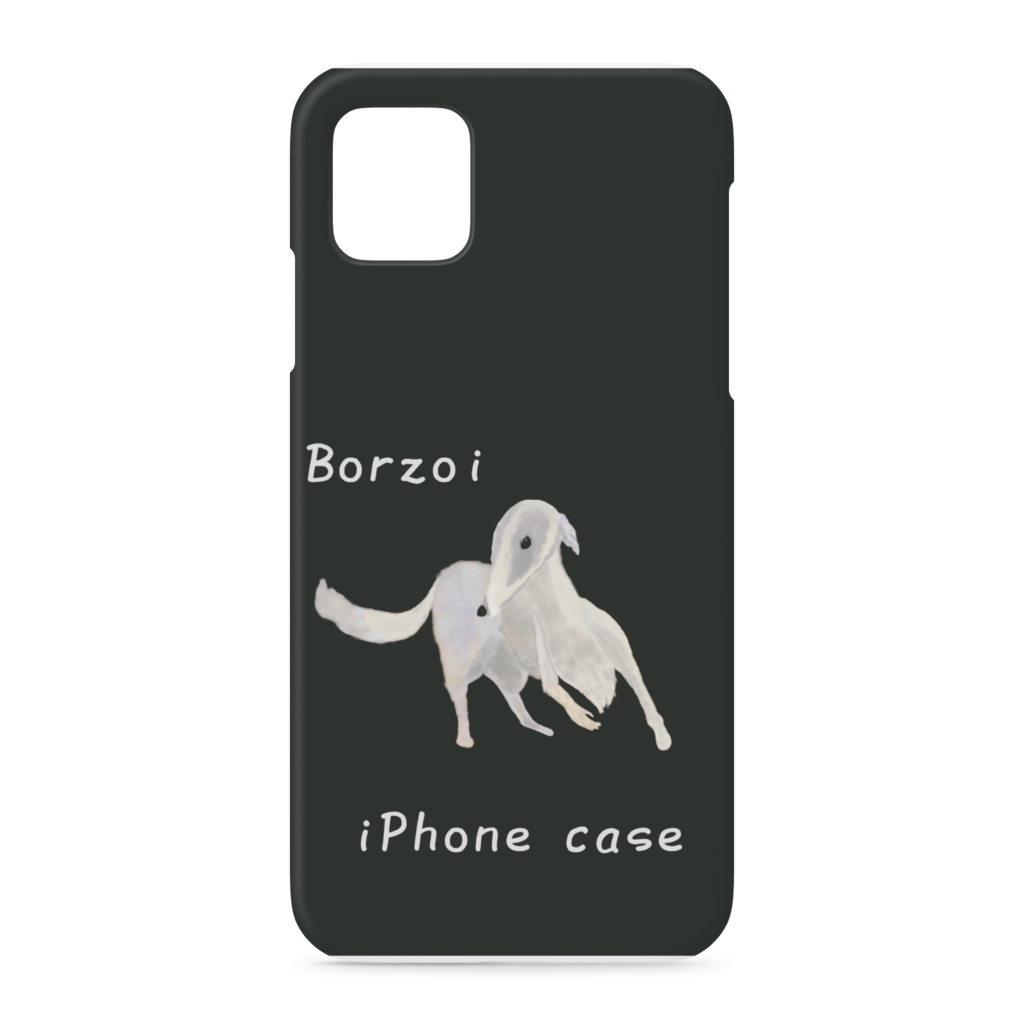 iPhoneケース/ボルゾイ