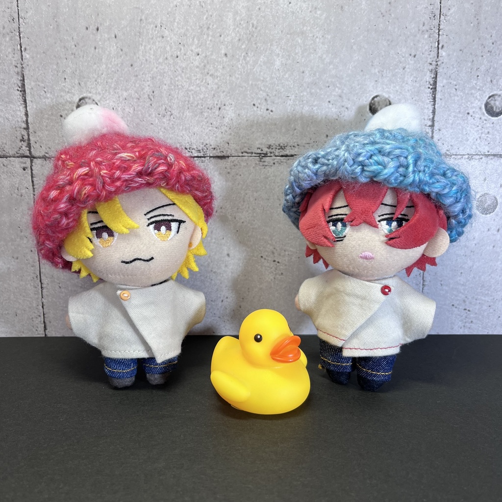 シンプルなニット帽