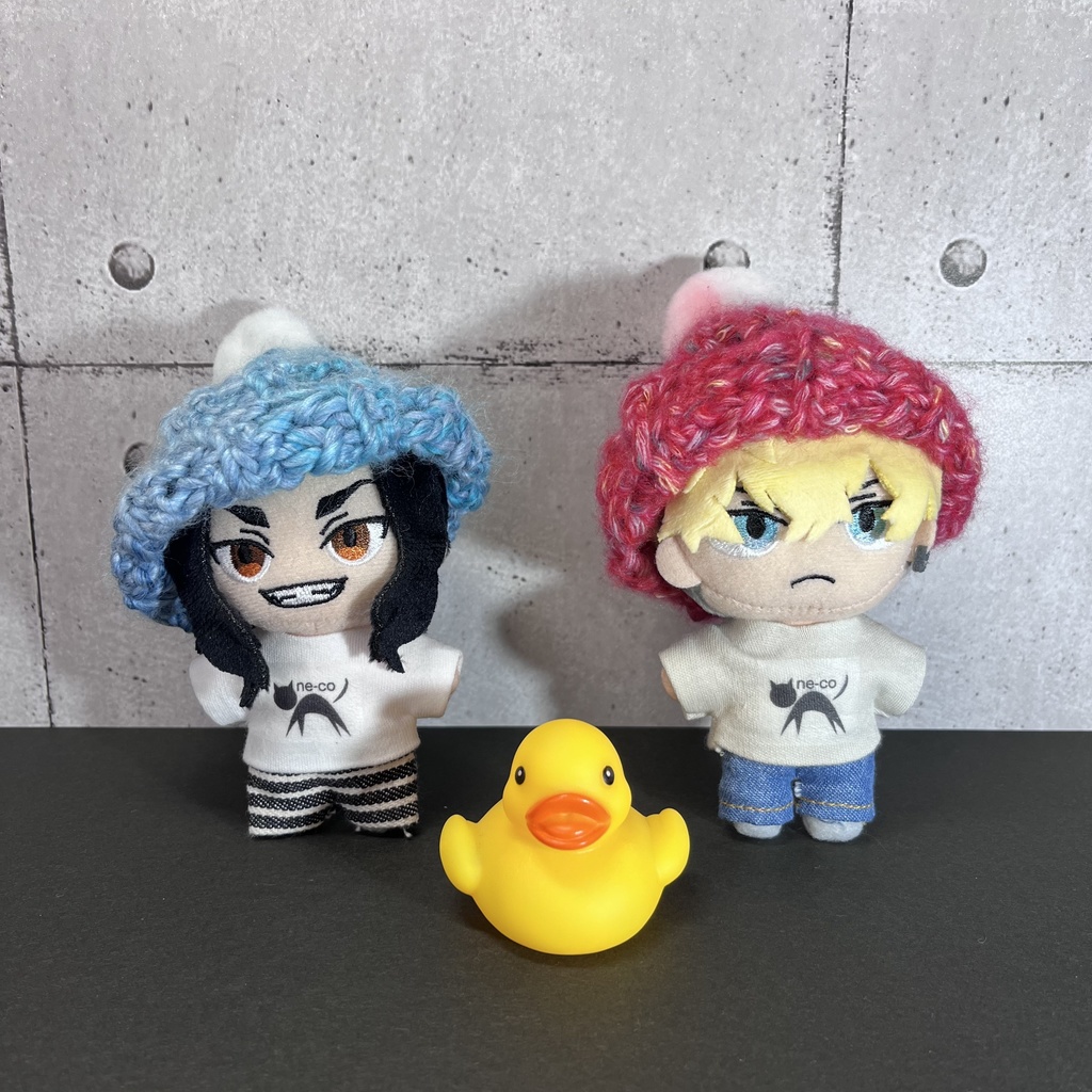 シンプルなニット帽