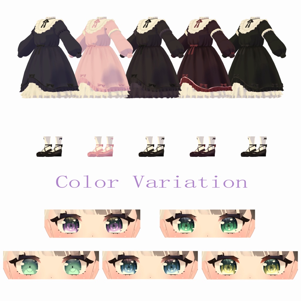 「Ohagi」オリジナル3Dキャラクター