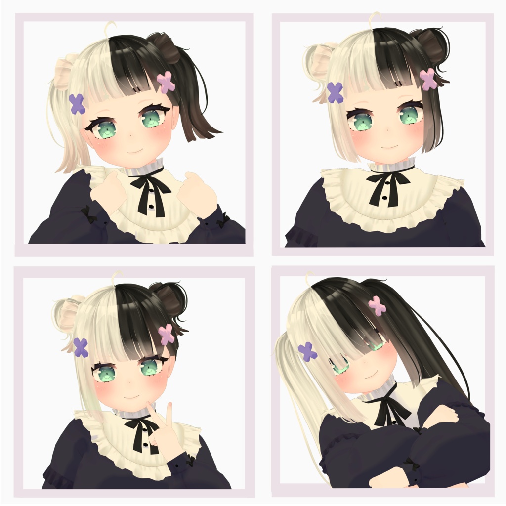 「Ohagi」オリジナル3Dキャラクター