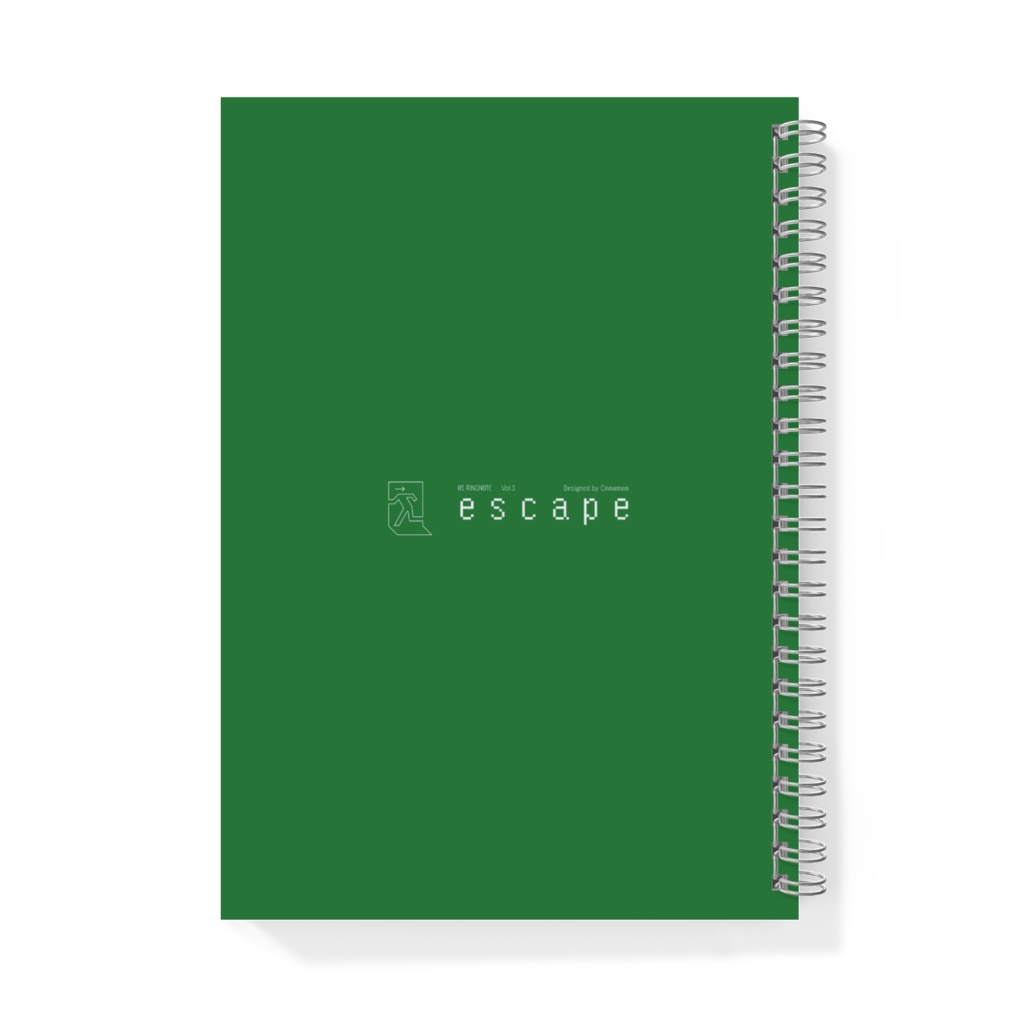 【escapeシリーズ】オリジナルリングノート Vol.3【A5】