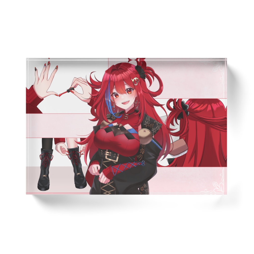 OPイラストアクリルブロック