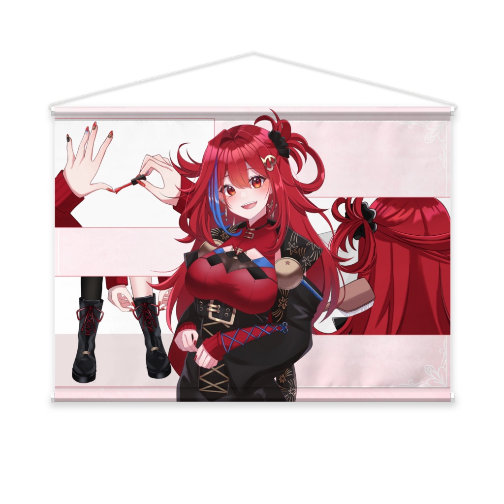 OPイラストタペストリー