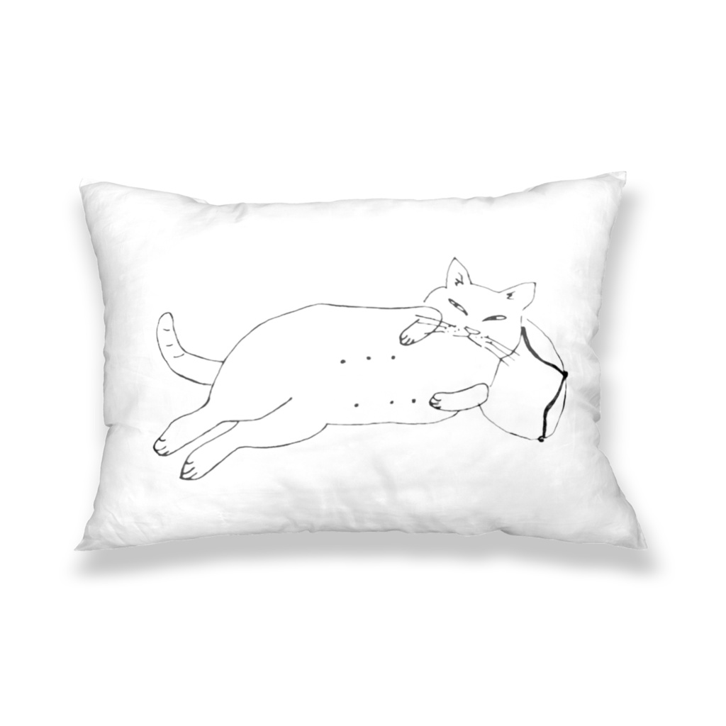 何もしたくねー猫 枕カバー