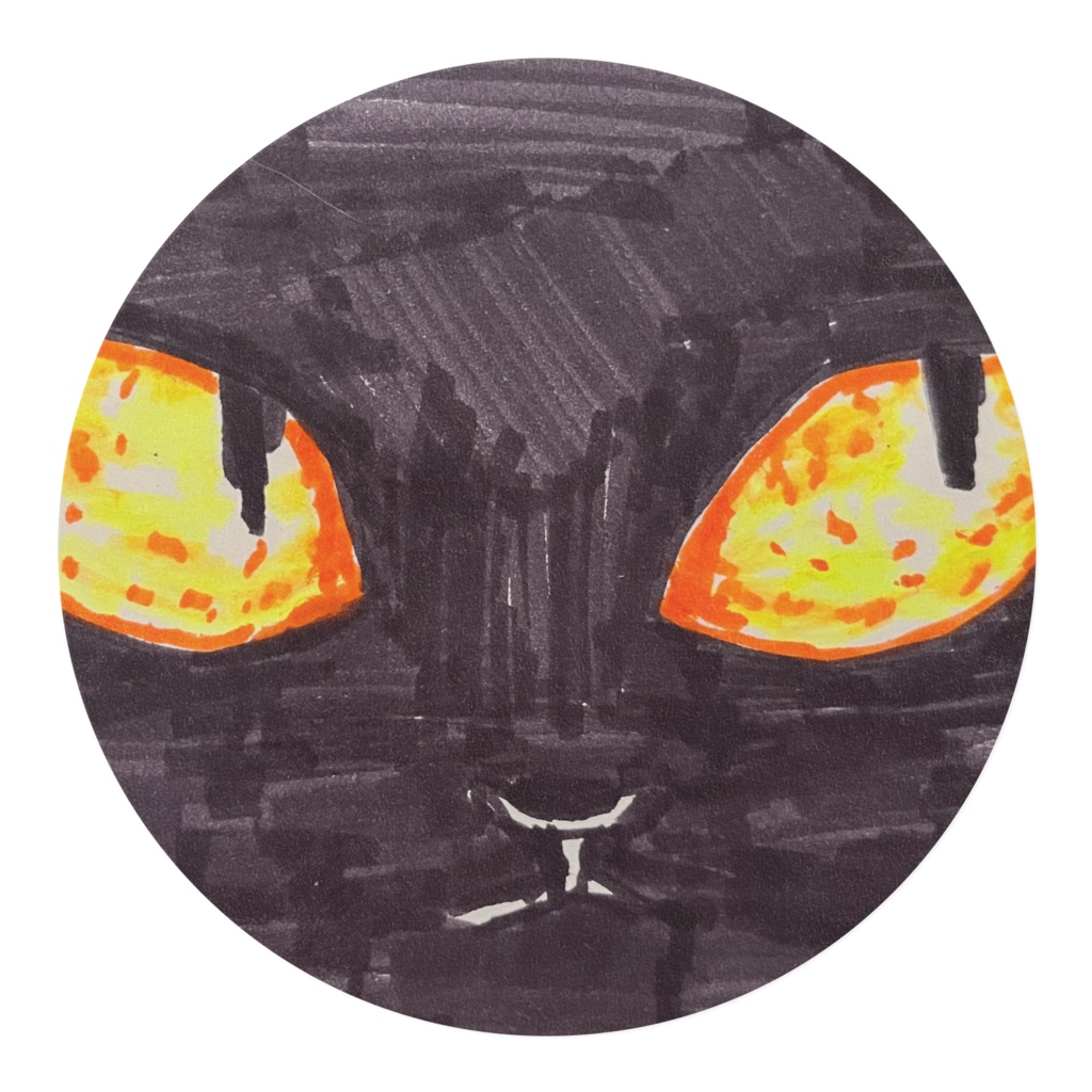 黒猫マスキングテープ ねこ