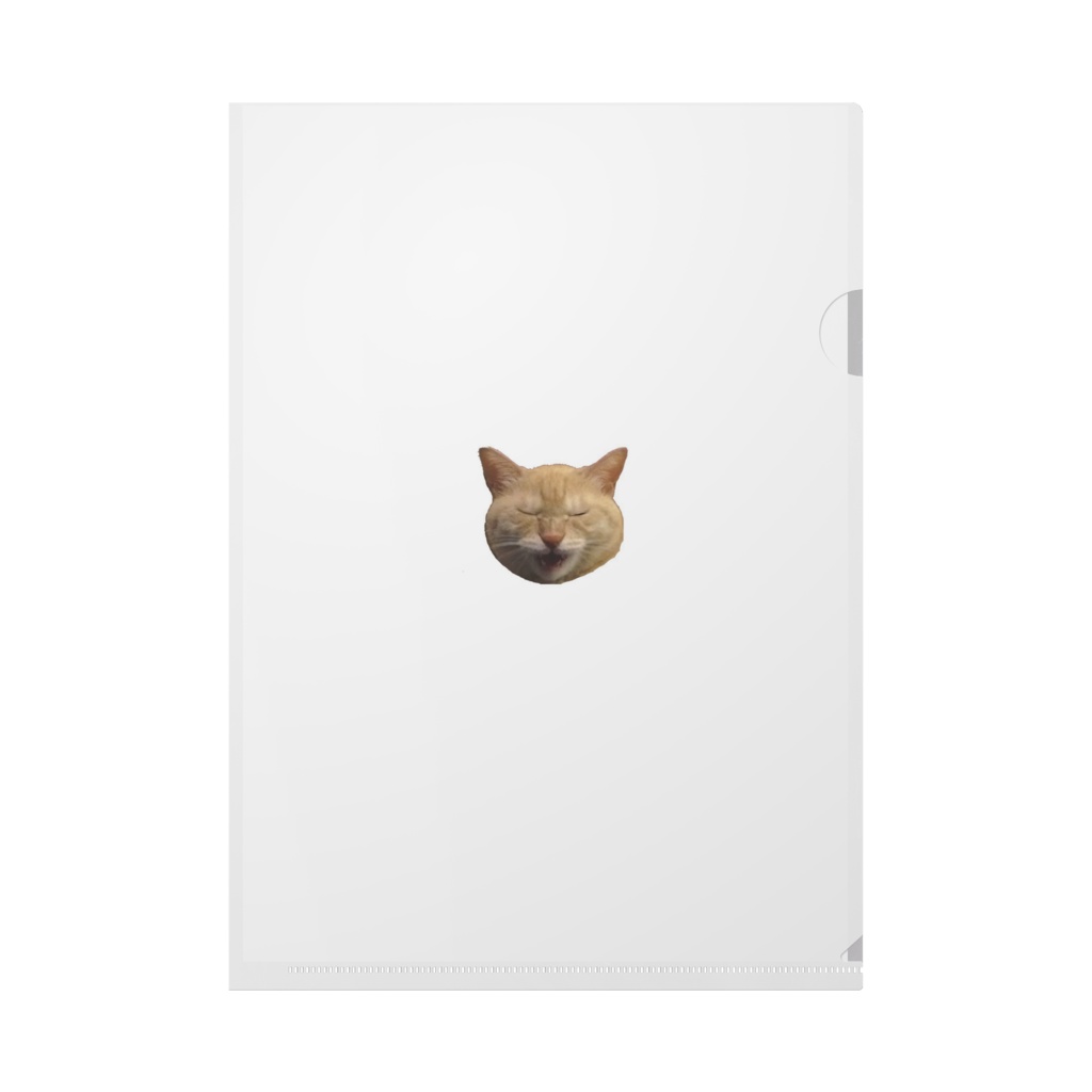 黒猫クリアファイル
