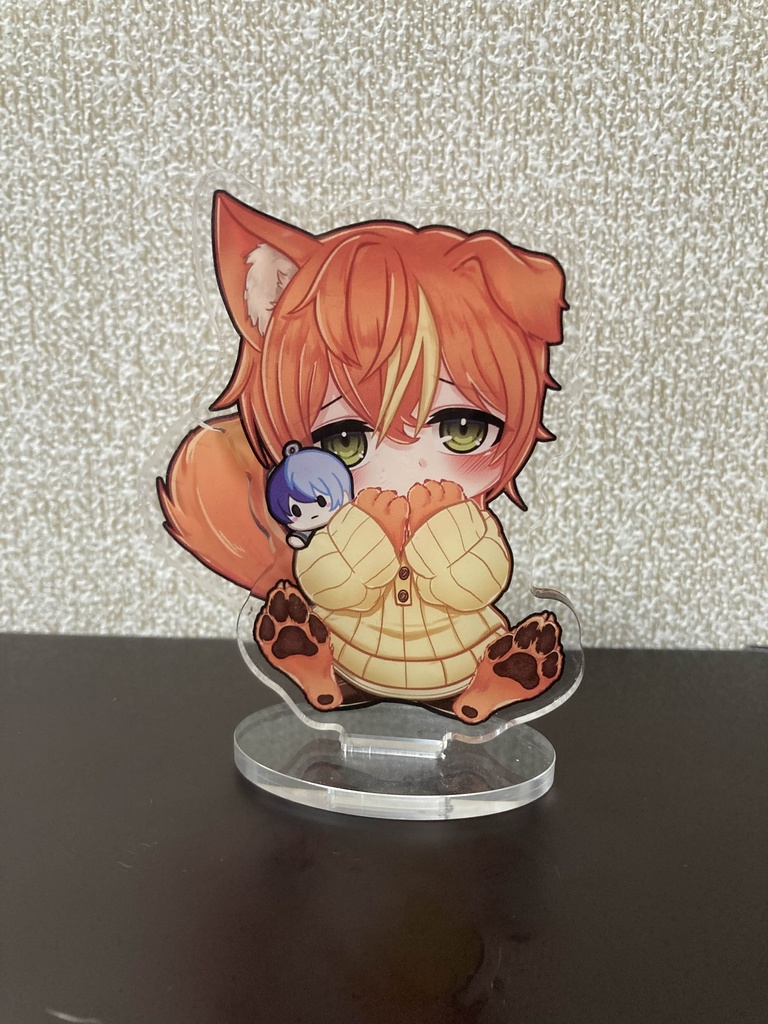 尻尾ふりアクリルスタンド🐶🥞「かまって!」