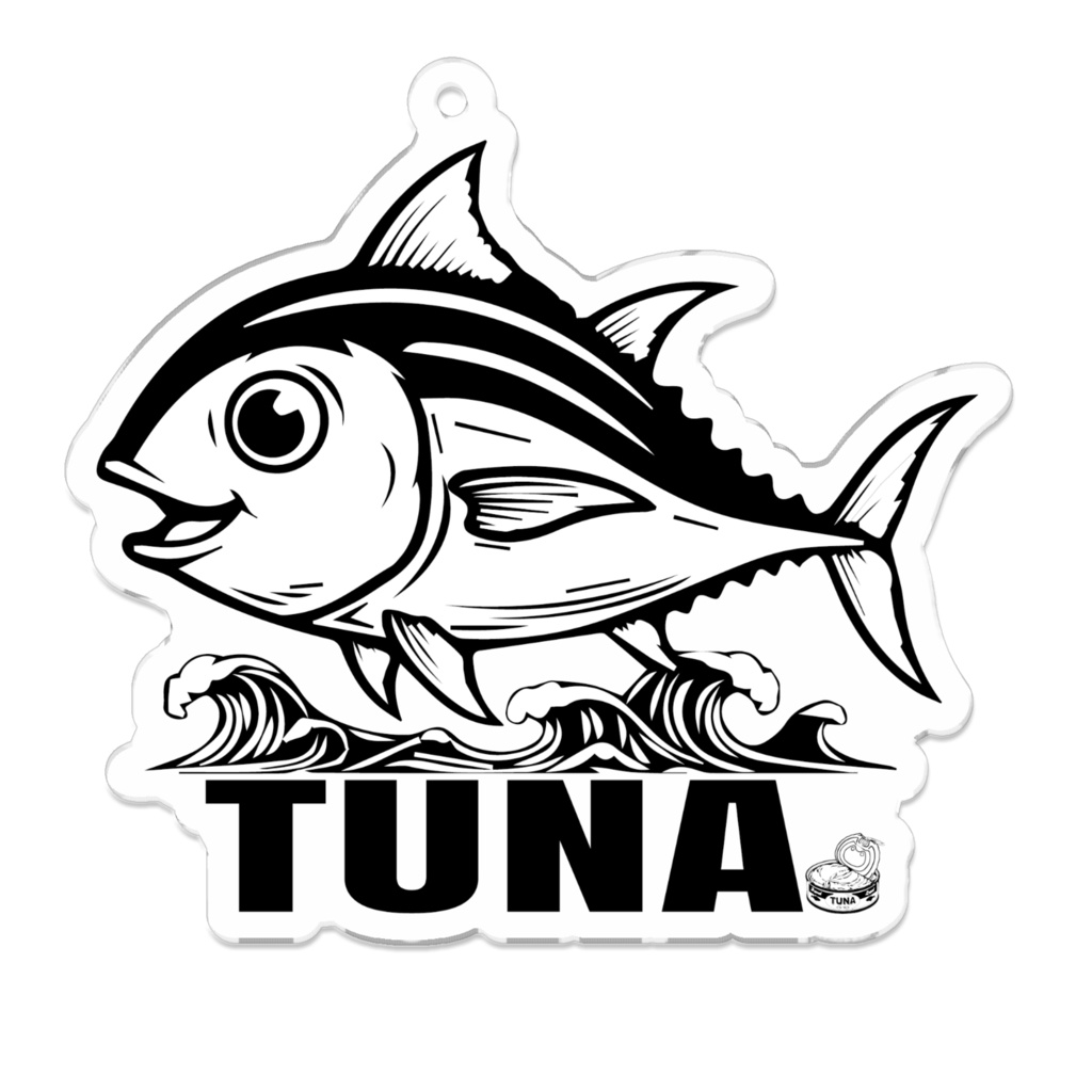 TUNAアクリルキーホルダー