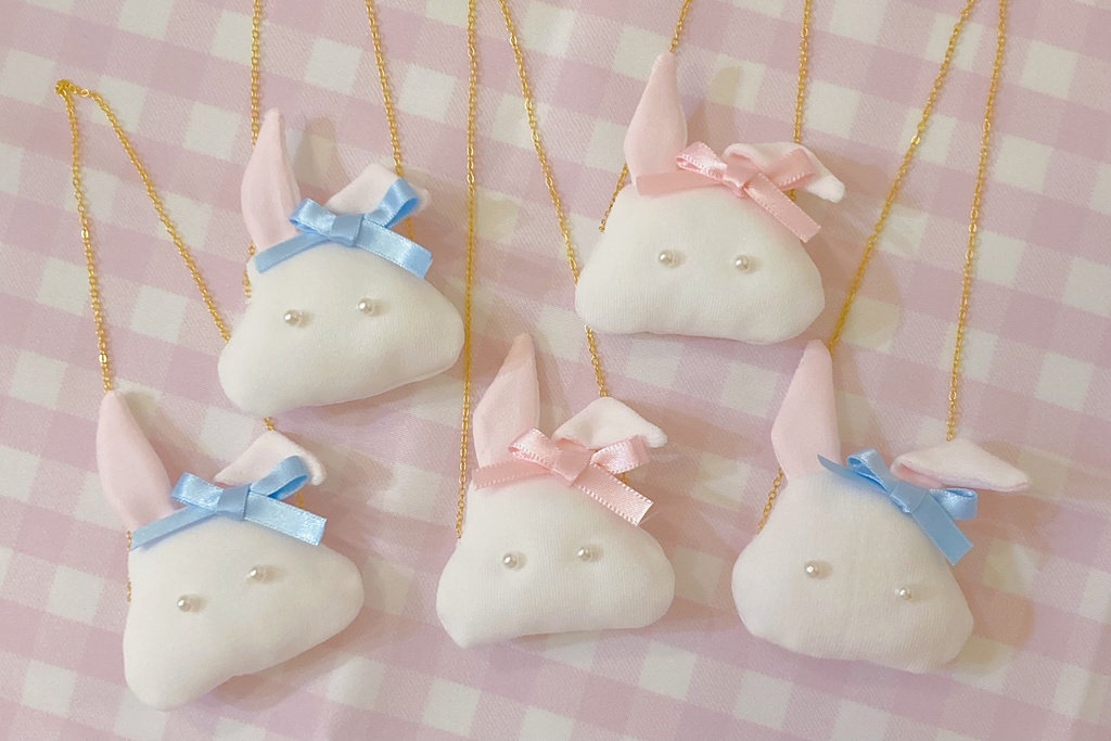 【即納】うさりぼん柄のお嬢様ワンピース.⋆𝜗𝜚𓈒ㅤ⋆