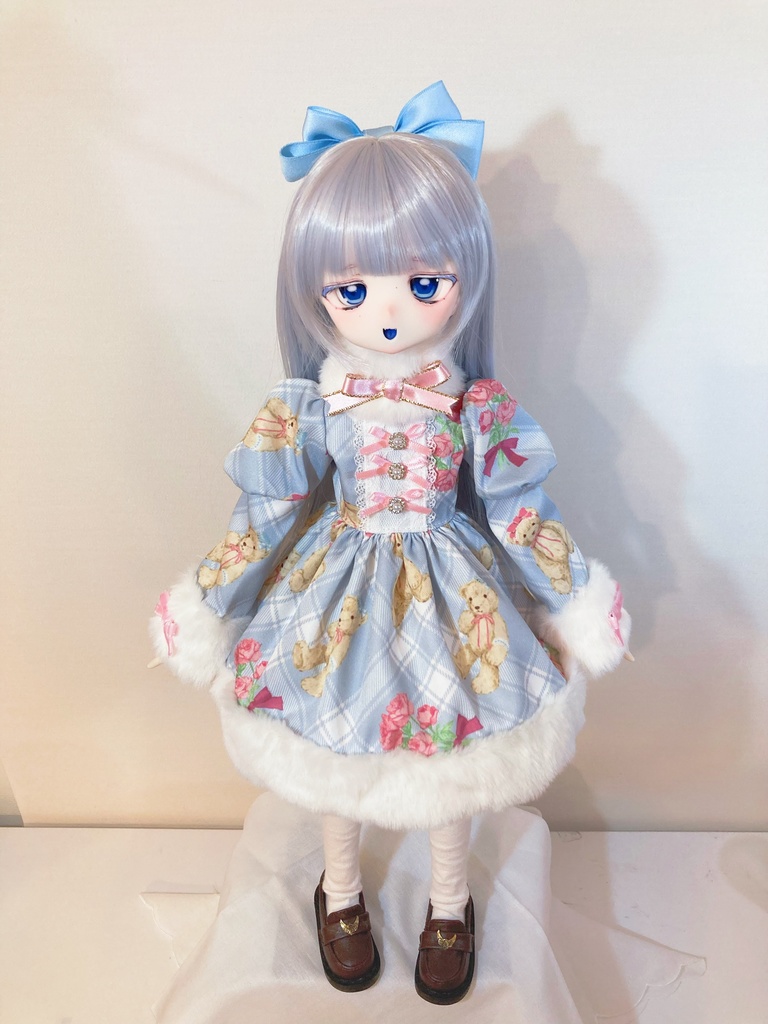 【即納】冬のふわもこワンピース🧸