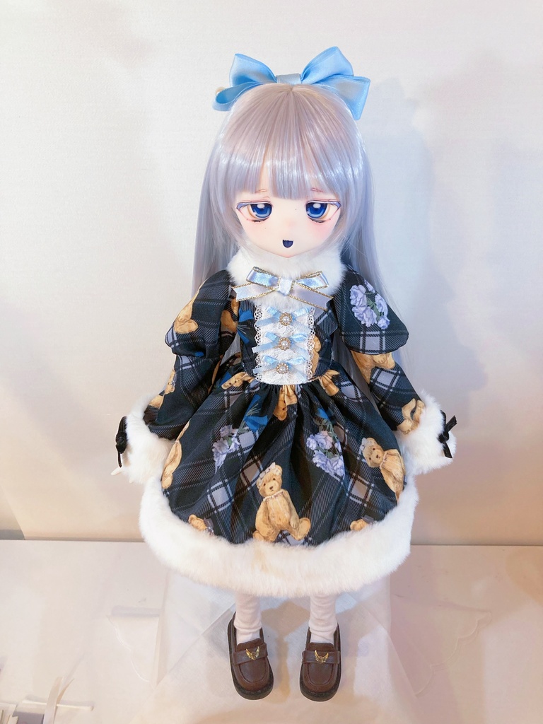 【即納】冬のふわもこワンピース🧸