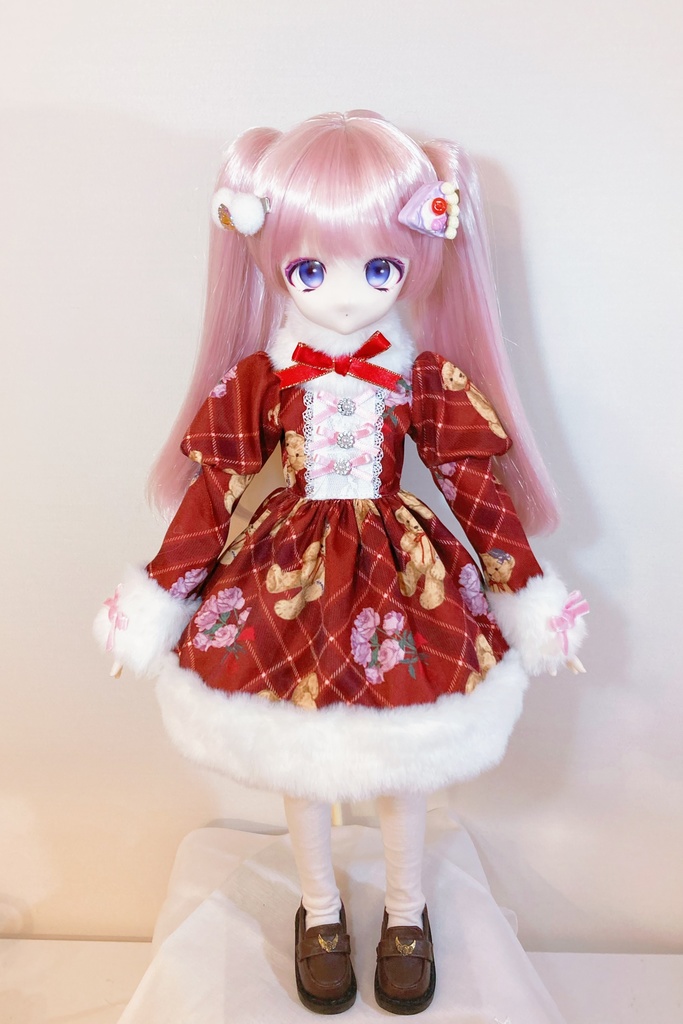 【即納】冬のふわもこワンピース🧸