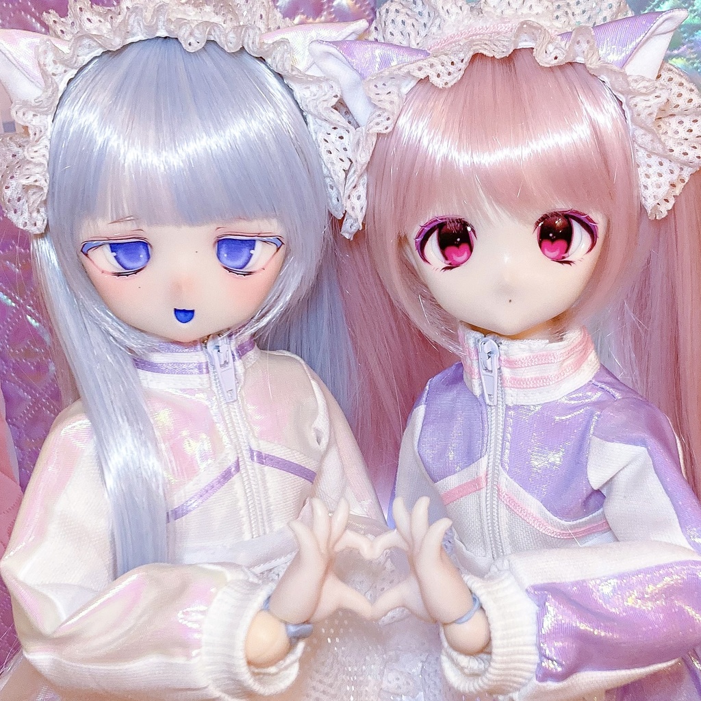 ねこみみヘッドドレス!メッシュフリルver.