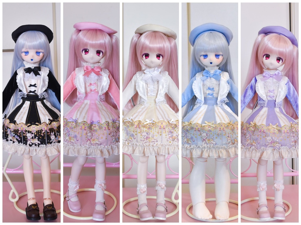 【受注】夢みるメリーゴーランド服セット✩.*゚