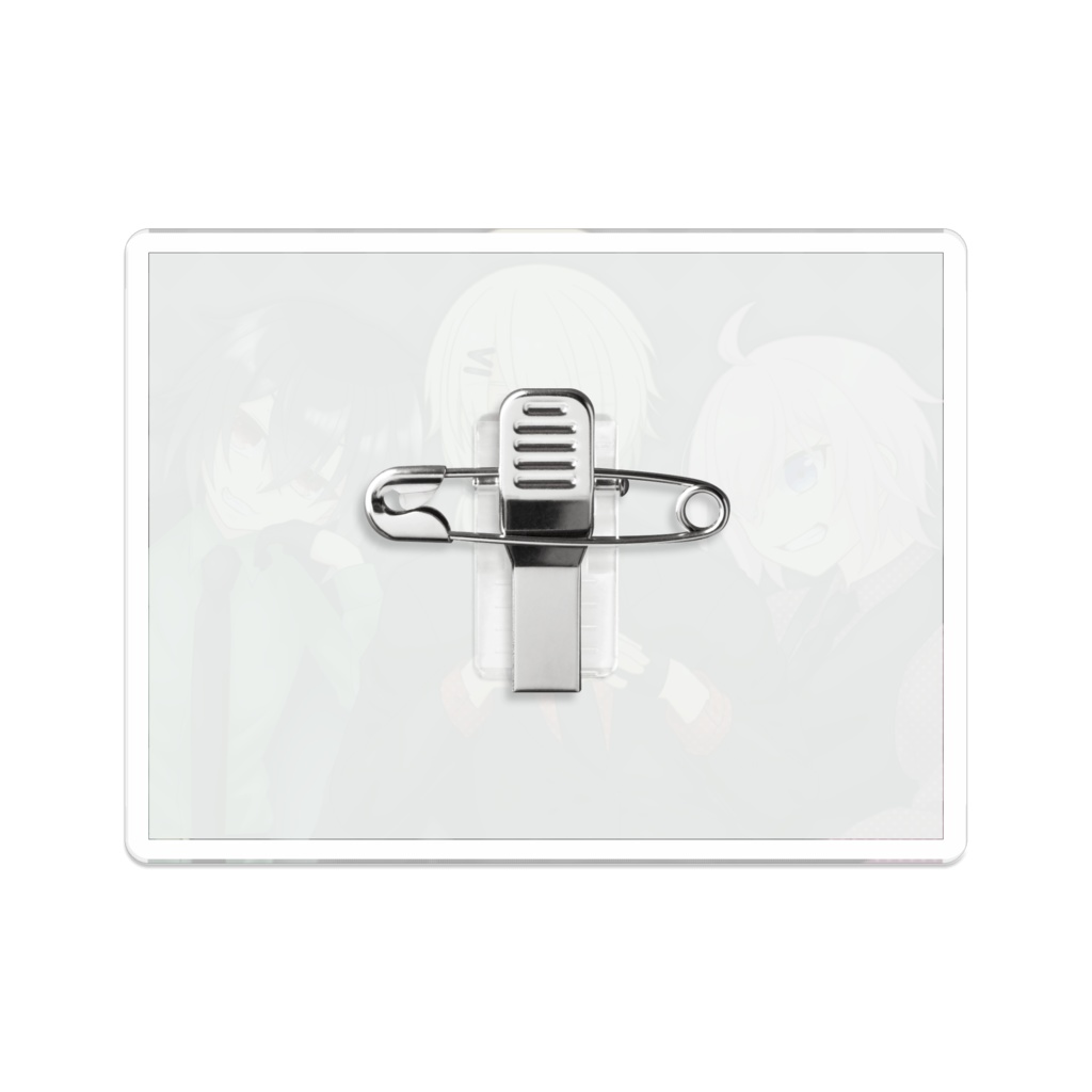 兎月の木1周年記念 アクリルバッジ