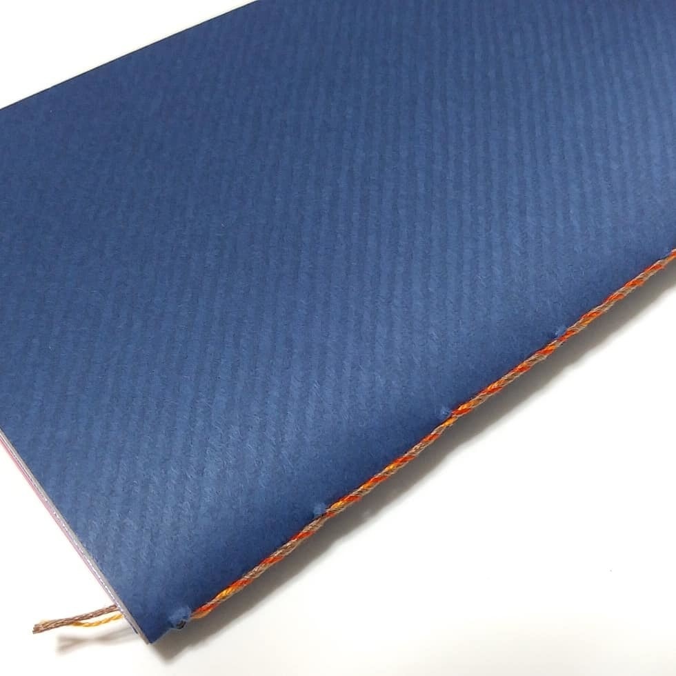 【traveler's】紙たくさん! 17シャレード群青 トラベーズノート