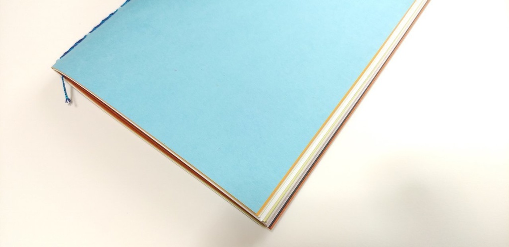 A5ノート 「思考と海にひとりひとり」