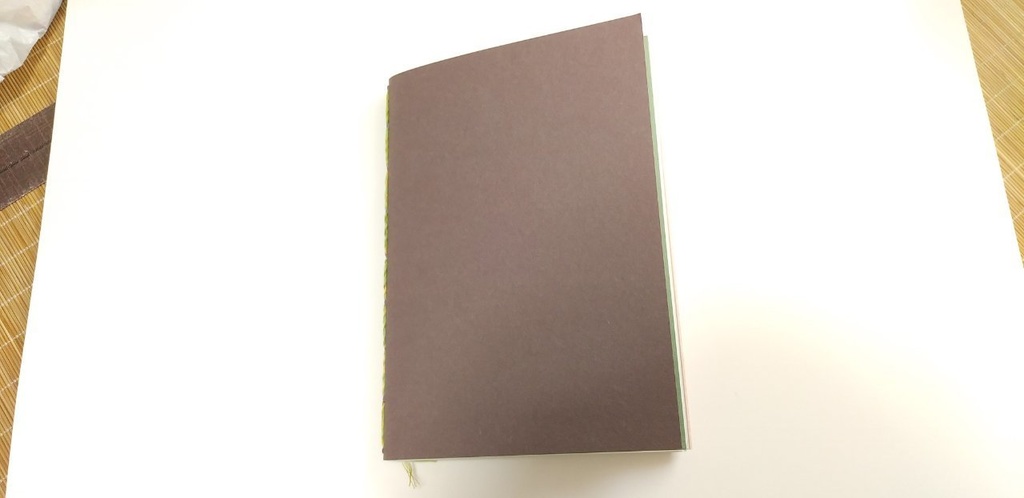 A5ノート 「こもれびにひとりと一匹なかよし」