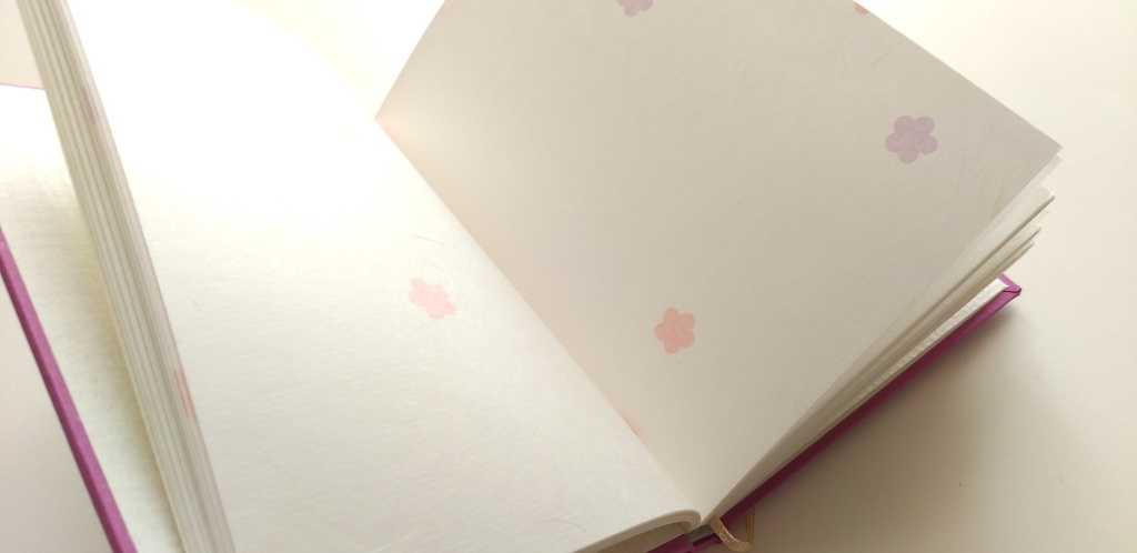 A6ノート「紫~ラベンダー~」 【J・五感シリーズ】