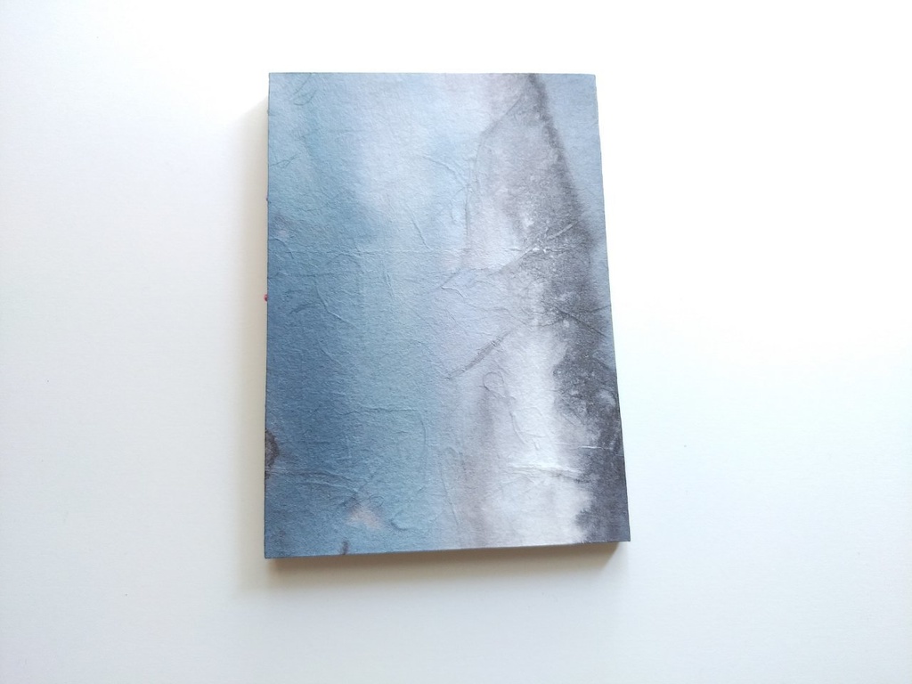 A6ノート【旅人】息の白い朝をふたりでまつの