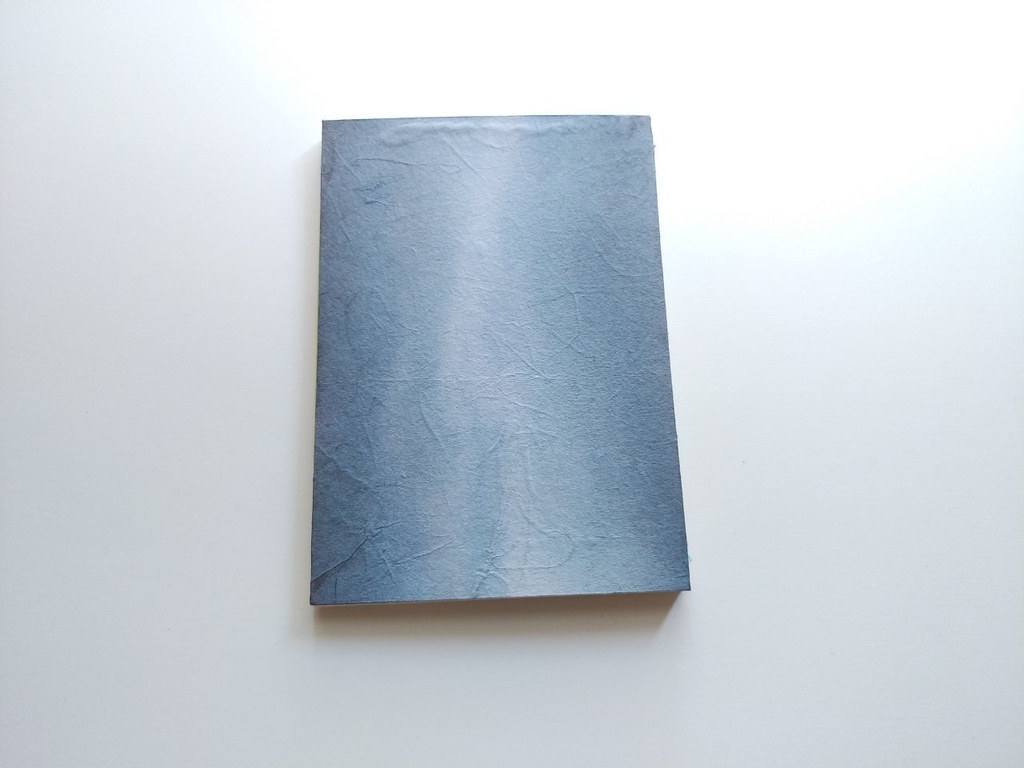 A6ノート【旅人】息の白い朝をふたりでまつの