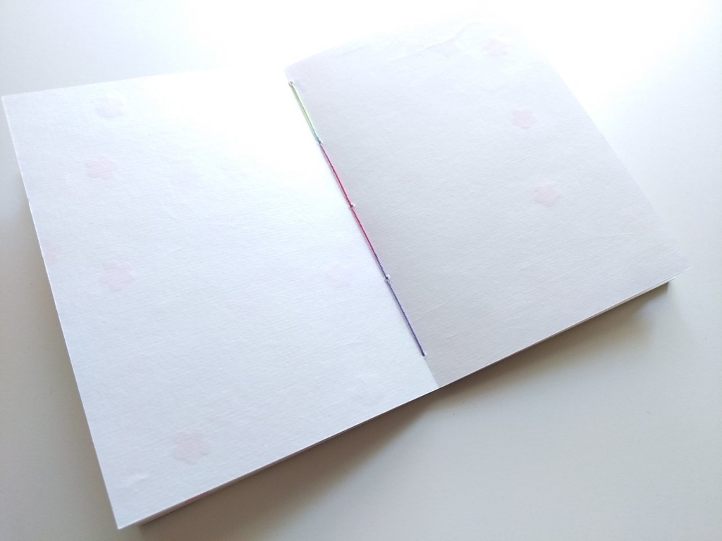 A6ノート【旅人】息の白い朝をふたりでまつの