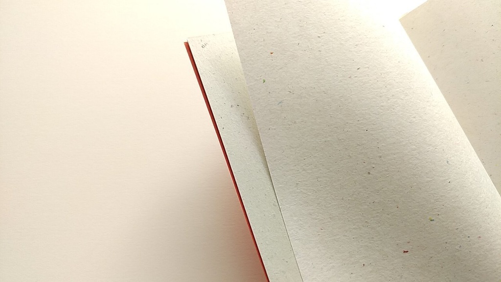 A6ノート 土をこねる【紙たくさん!ノート】