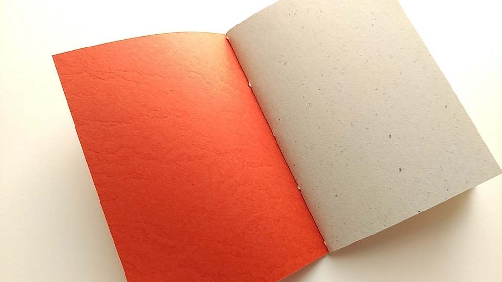 A6ノート 土をこねる【紙たくさん!ノート】