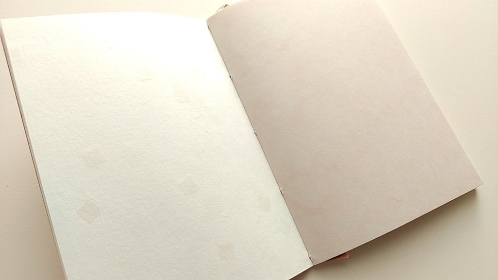 A6ノート 土をこねる【紙たくさん!ノート】