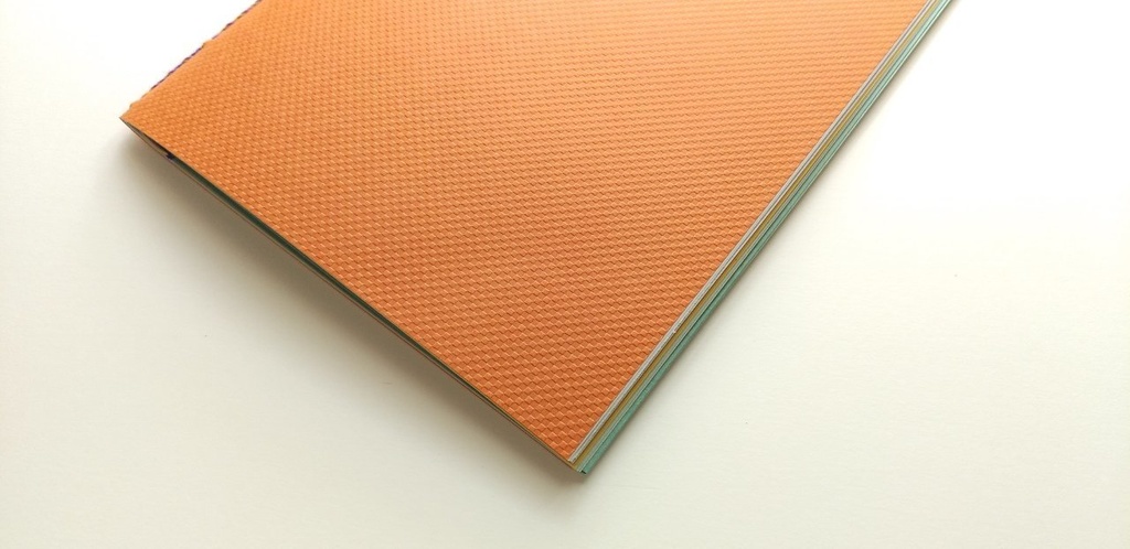 A5ノート【薄手 Re.】「森でくまさんにであった日」紙たくさんノート！