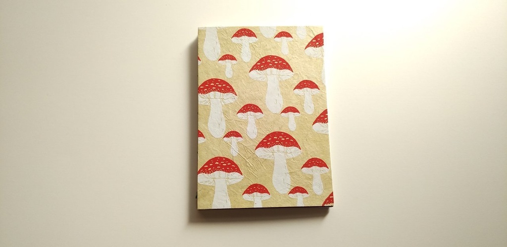 A6ノート【旅人】ようこそ きのこの世界