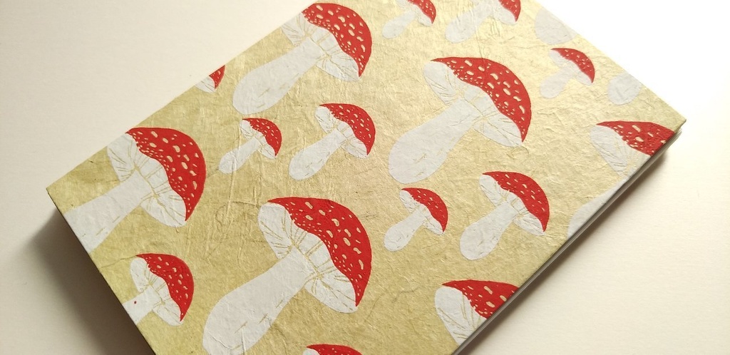 A6ノート【旅人】ようこそ きのこの世界