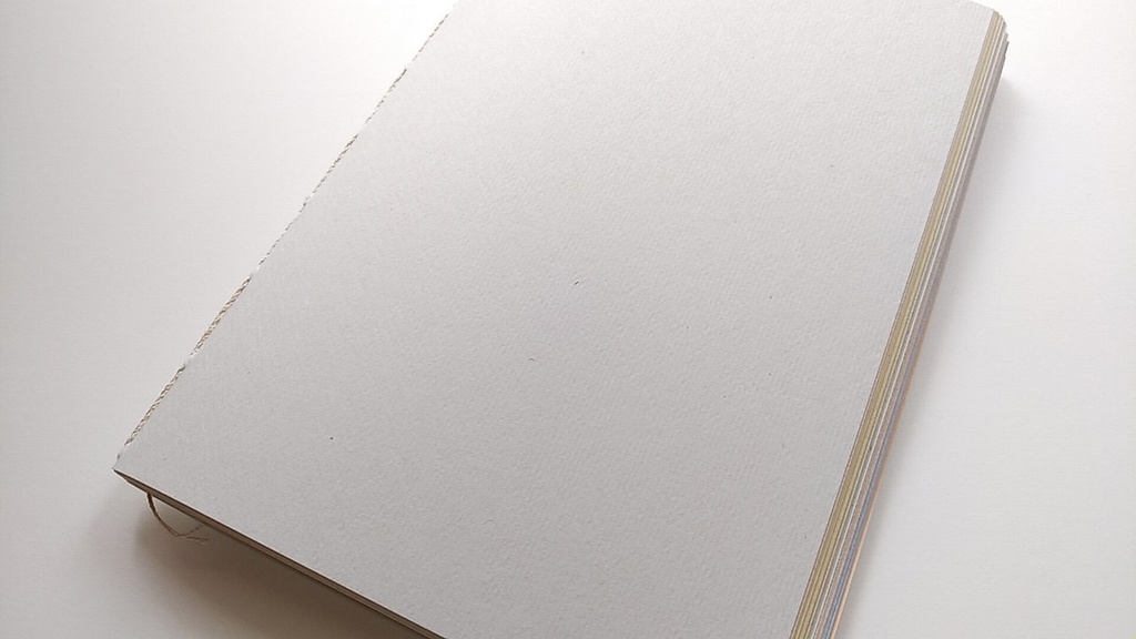 A5ノート「 my life is my message.」 紙たくさんノート!