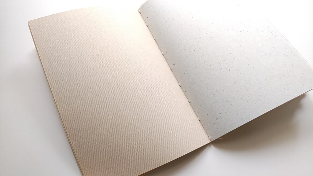 A5ノート「 my life is my message.」 紙たくさんノート!