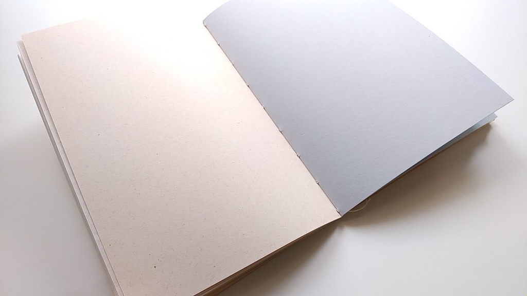 A5ノート「 my life is my message.」 紙たくさんノート!