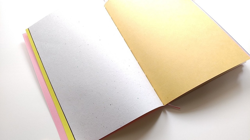 A5ノート「うまく焼けたかな…?」 紙たくさんノート!