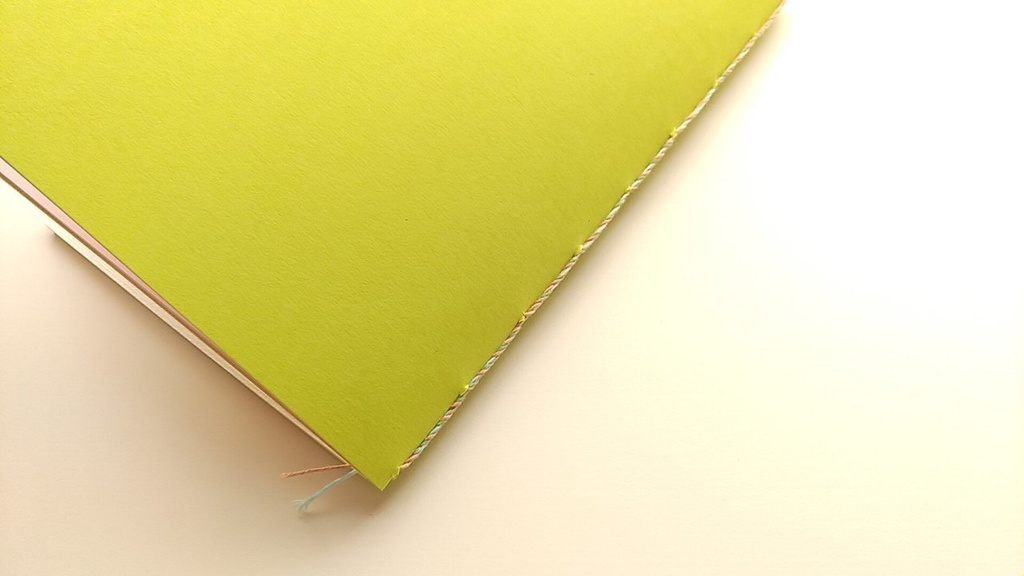 A5ノート「ずーっとながめている」 紙たくさんノート!