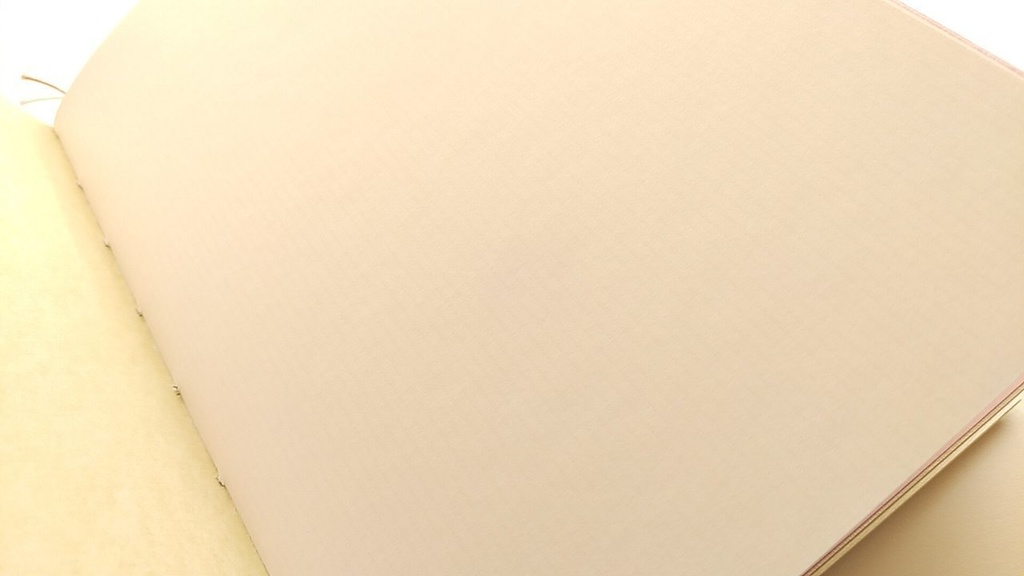 A5ノート「ずーっとながめている」 紙たくさんノート!