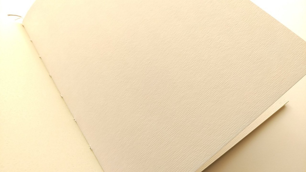 A5ノート「ずーっとながめている」 紙たくさんノート!