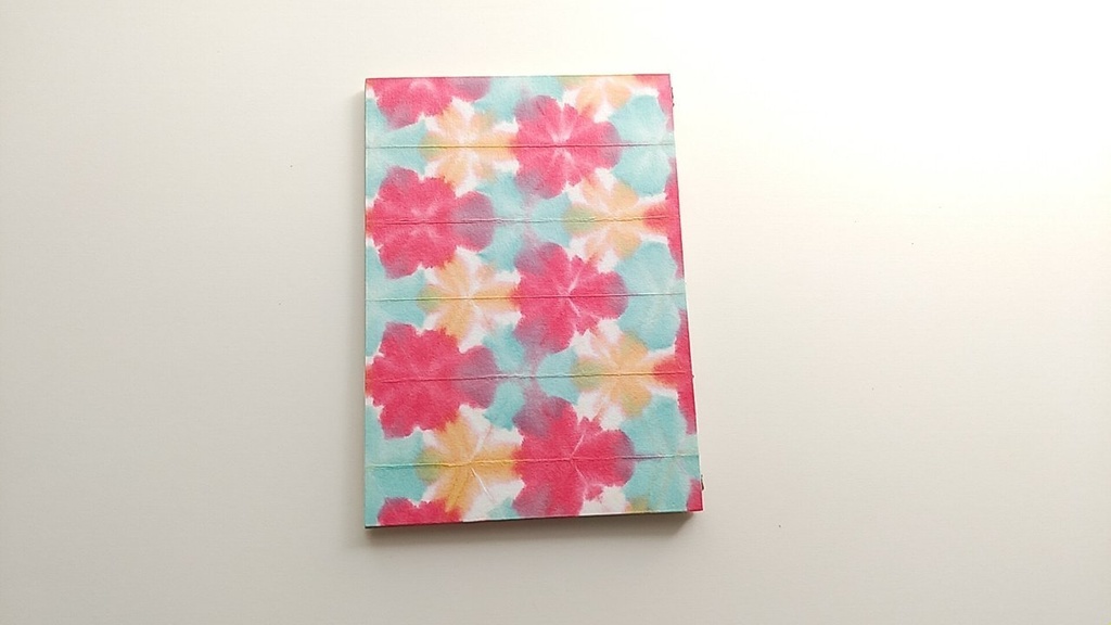 A6ノート「花と遊ぶ」【旅人】