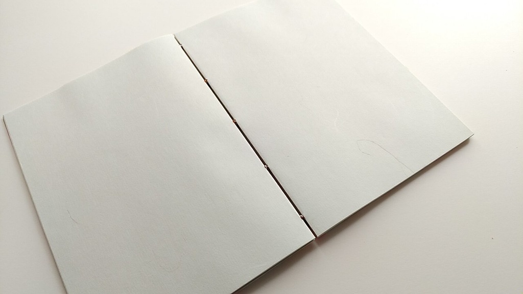 A6ノート「花と遊ぶ」【旅人】