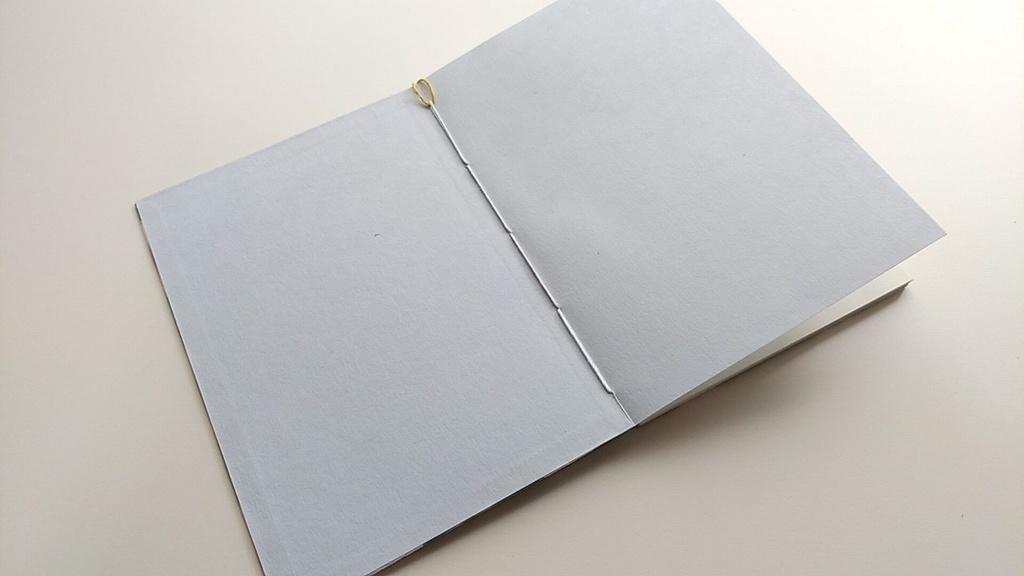 A6ノート【旅人】砂浜で待ってる