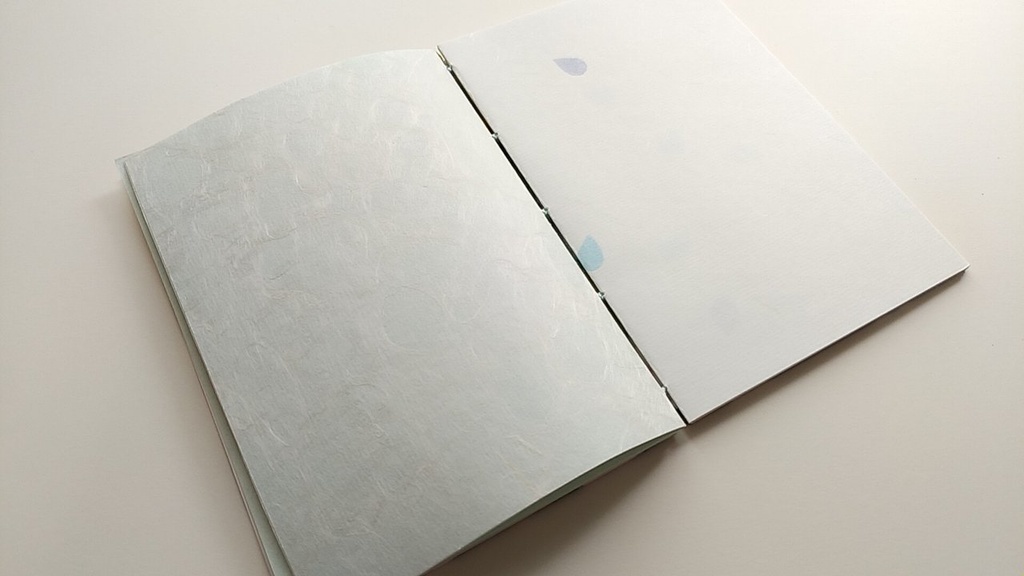 A6ノート【旅人】砂浜で待ってる