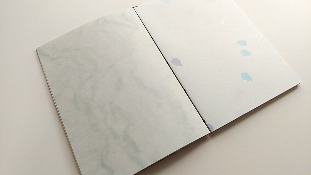 A6ノート【旅人】嵐の夜は不思議とわくわく