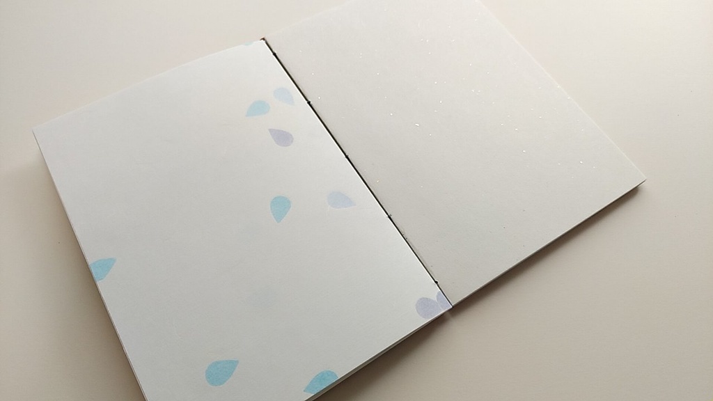 A6ノート【旅人】嵐の夜は不思議とわくわく