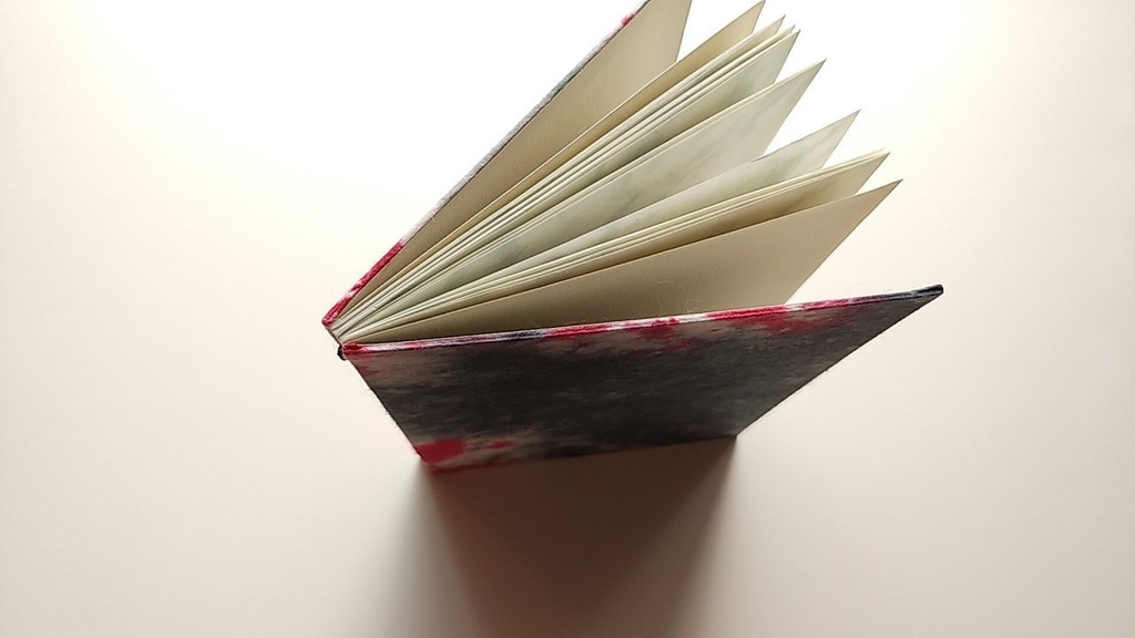 A6ノート【旅人】染みで始まるミステリー