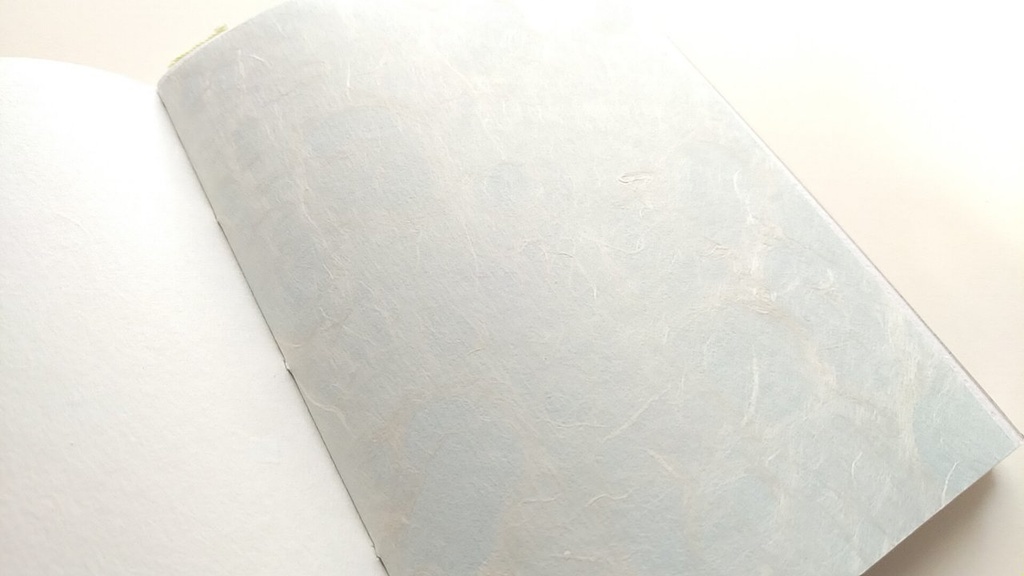 A6ノート 「泡と命」【紙たくさん!ノート】