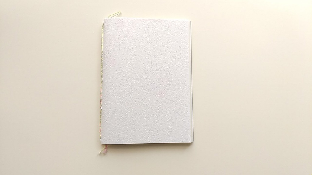 A6ノート 「泡と命」【紙たくさん!ノート】