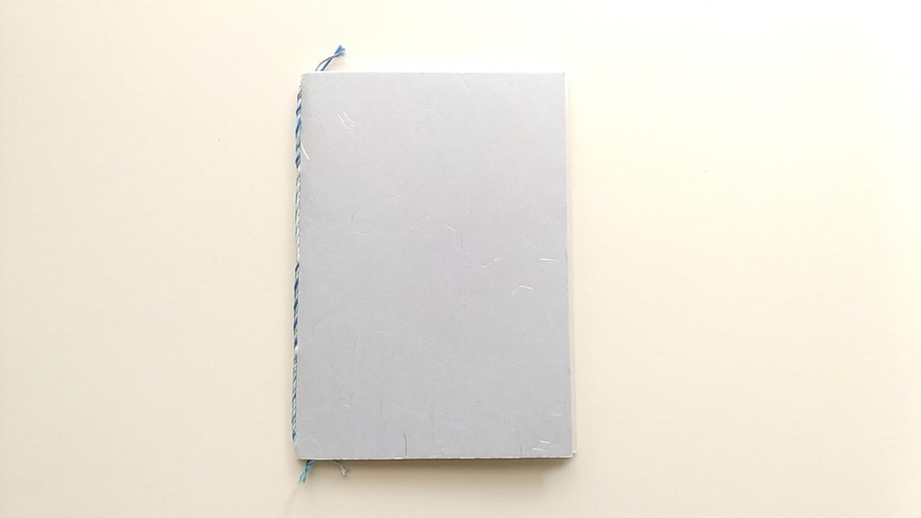 A6ノート 「青の稜線」【紙たくさん!ノート】